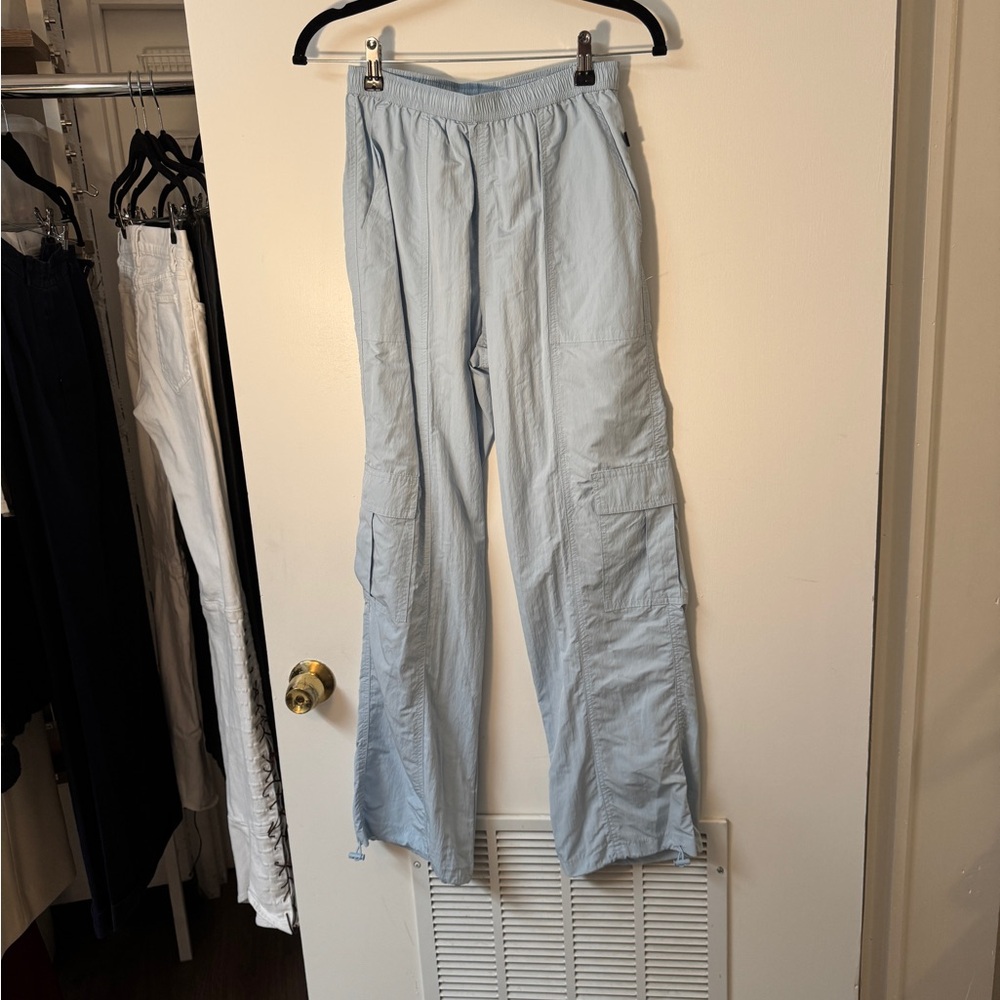 Cotton On Body • Lightweight Cargo Pants • Baby Blue • XS